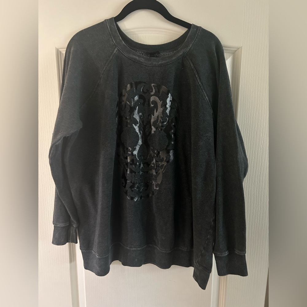Torrid Charcoal Graphic Sweatshirt